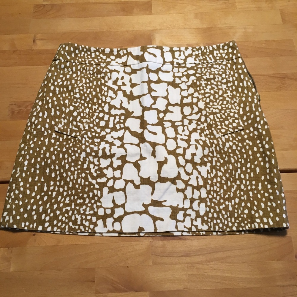 J. Crew Python Print Skirt - Picture 2 of 7